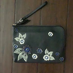 Vera Bradley leather wristlet